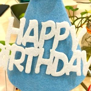 Homemade hat to celebrate your baby’s birthday